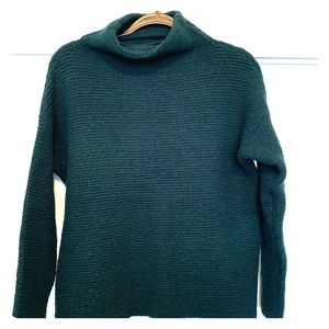 Madewell green wool sweater
